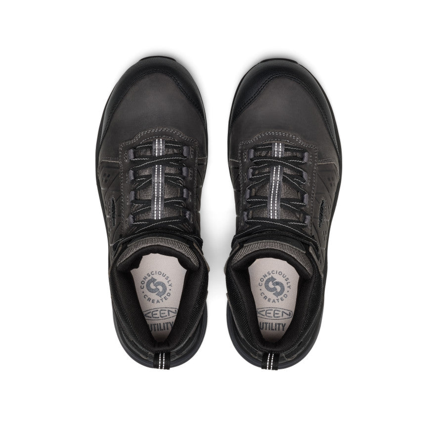 Men's Vista Energy Leather Mid Waterproof SG (Carbon Toe) Magnet/Black - Image 4