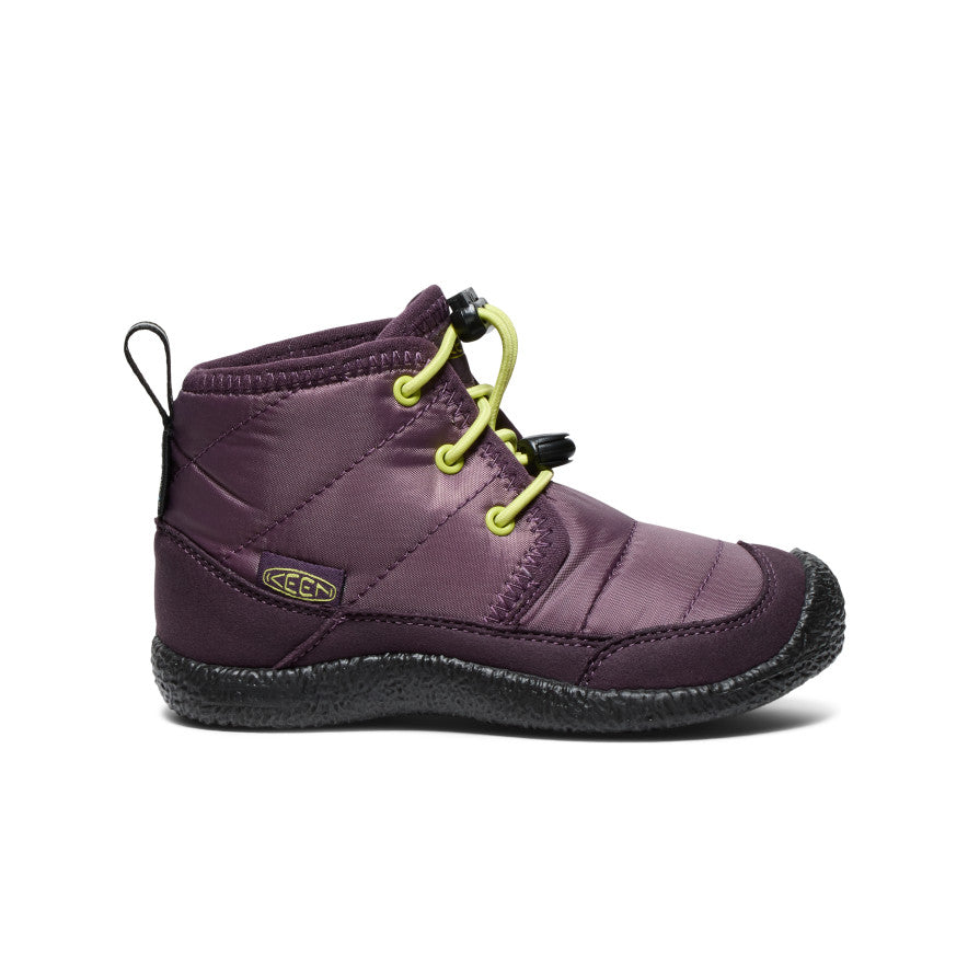 Little Kids' Howser II Waterproof Chukka Plum Perfect/Daiquiri Green