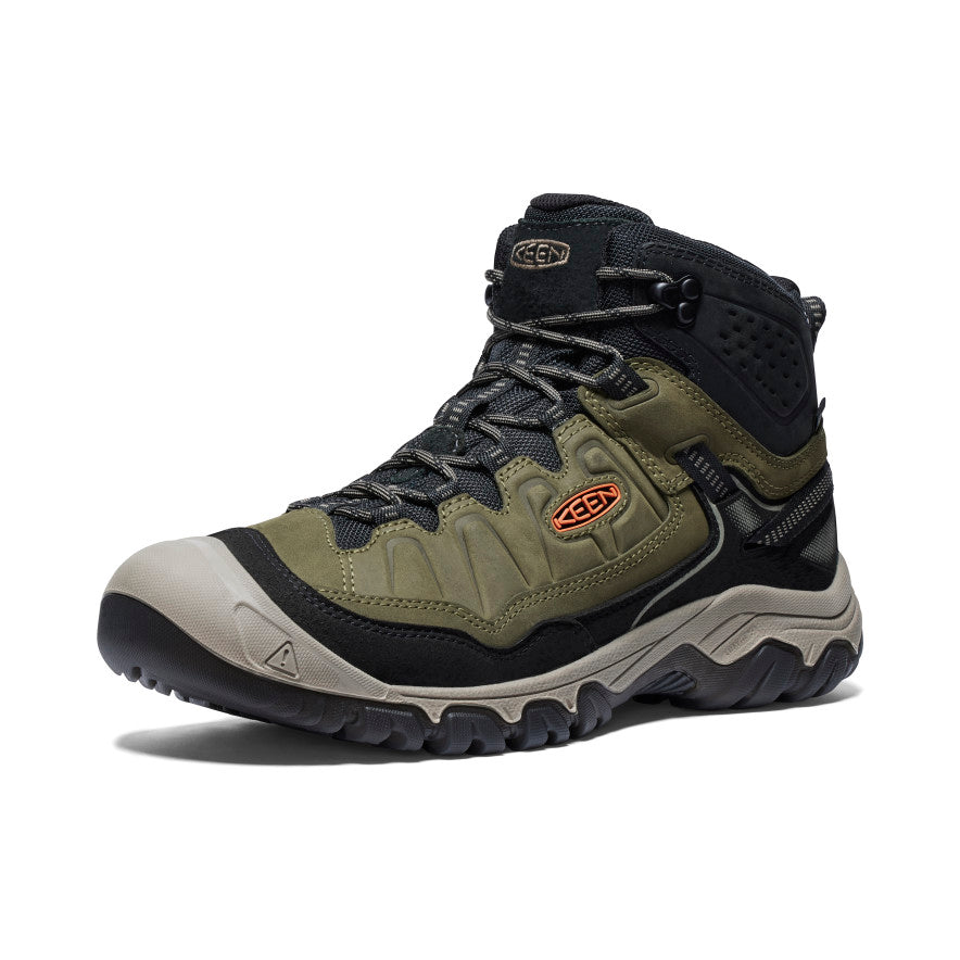 Vyriški vandeniui atsparūs žygio batai „Targhee IV“ Dark Olive/Gold Flame