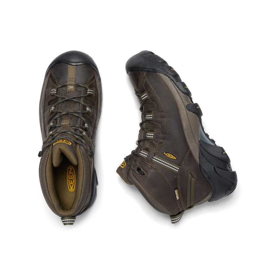 Vyriški neperšlampami žygio batai „Targhee II Mid“ Canteen/Dark Olive