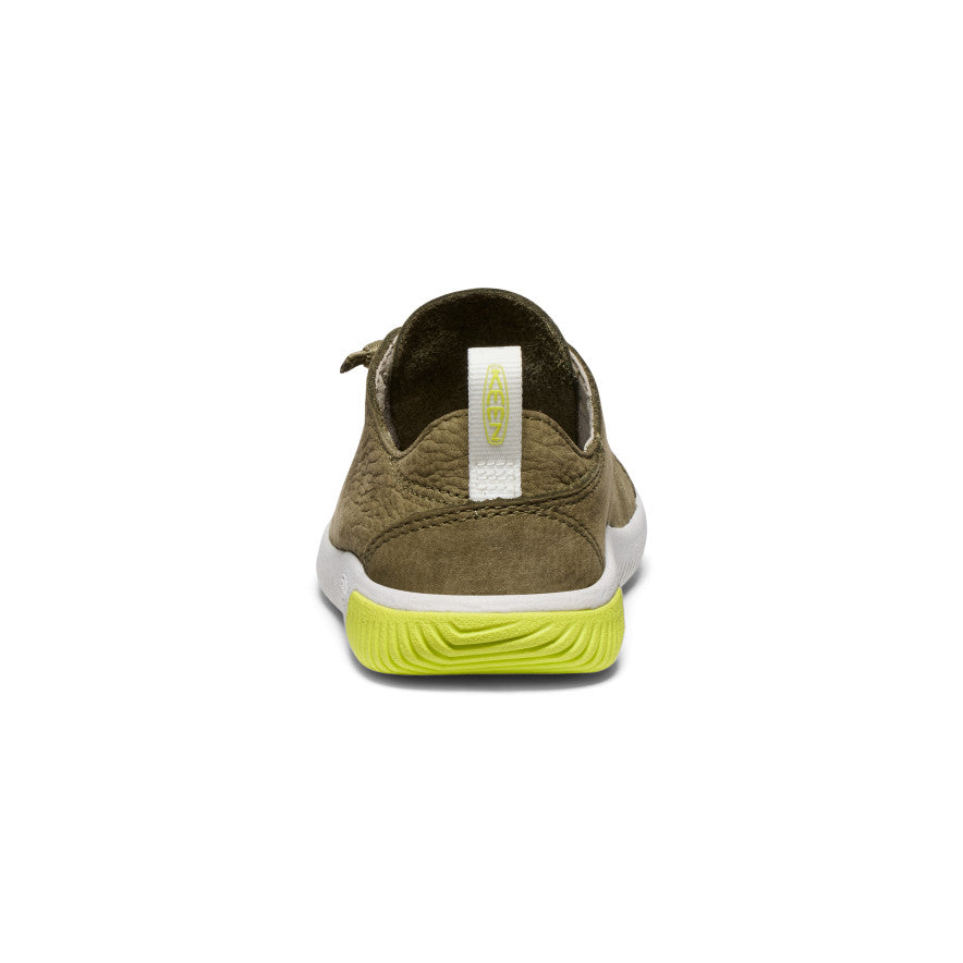 Little Kids' KNX Leather Sneaker Martini Olive/Evening Primrose