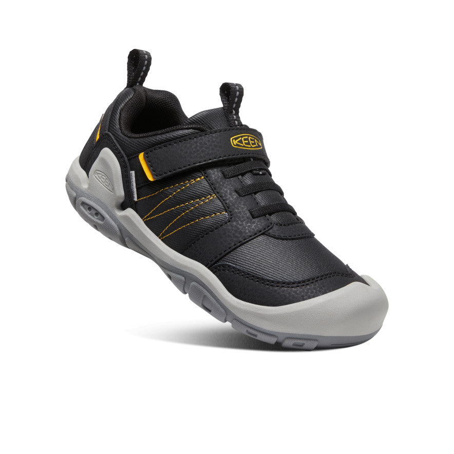 Didelių vaikų „Knotch Peak“ sportbačiai Black/Keen Yellow