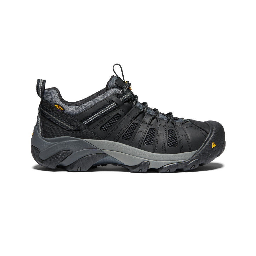 Men's Flint Low (Steel Toe) Black/Dark Shadow