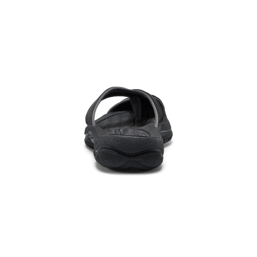 Men's Waimea Leather UNITED ARROWS Flip-Flop Ua Black/Magnet - Image 5