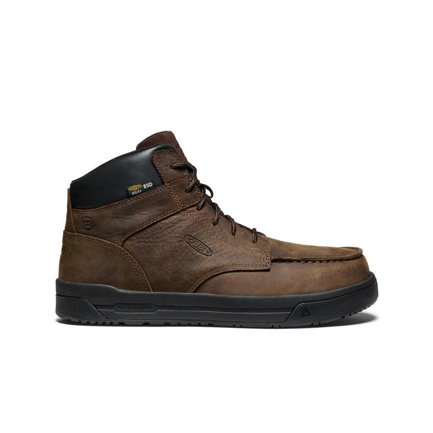 Men's Gibson ESD Boot (Carbon Toe) Cascade Brown/Black - Image 1