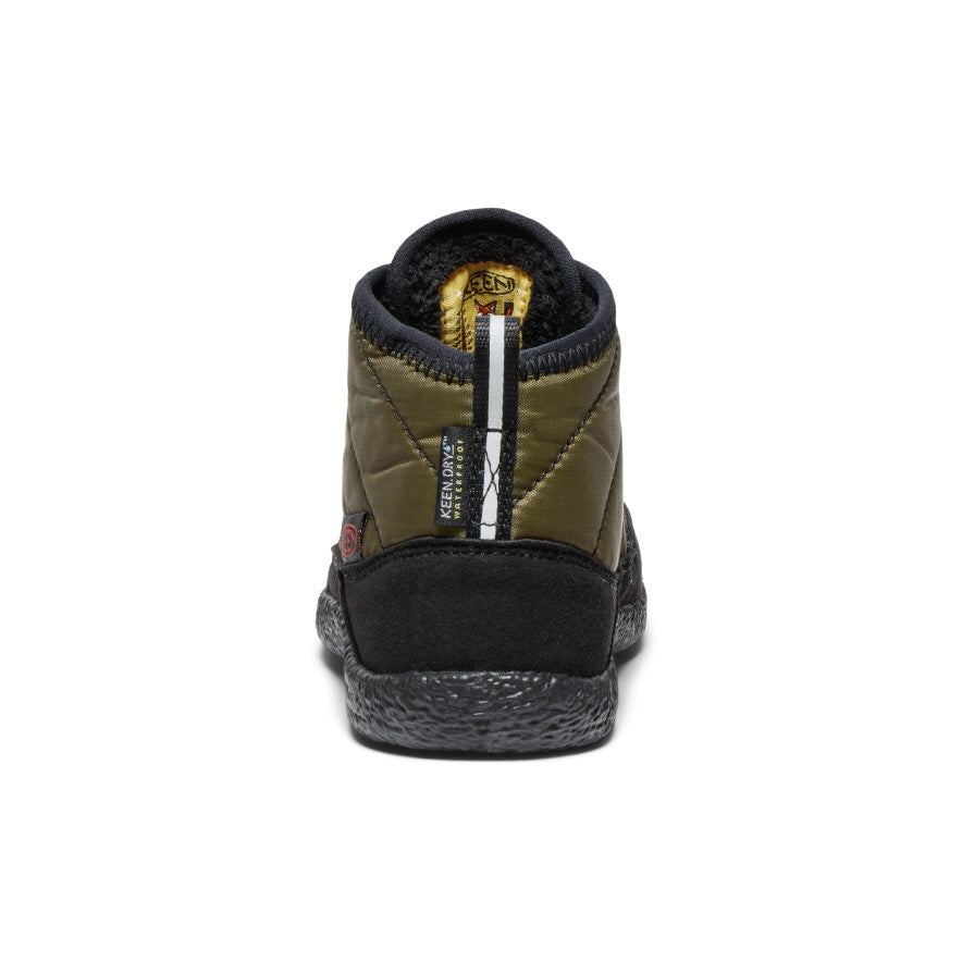 Dark Olive/Gold Flame