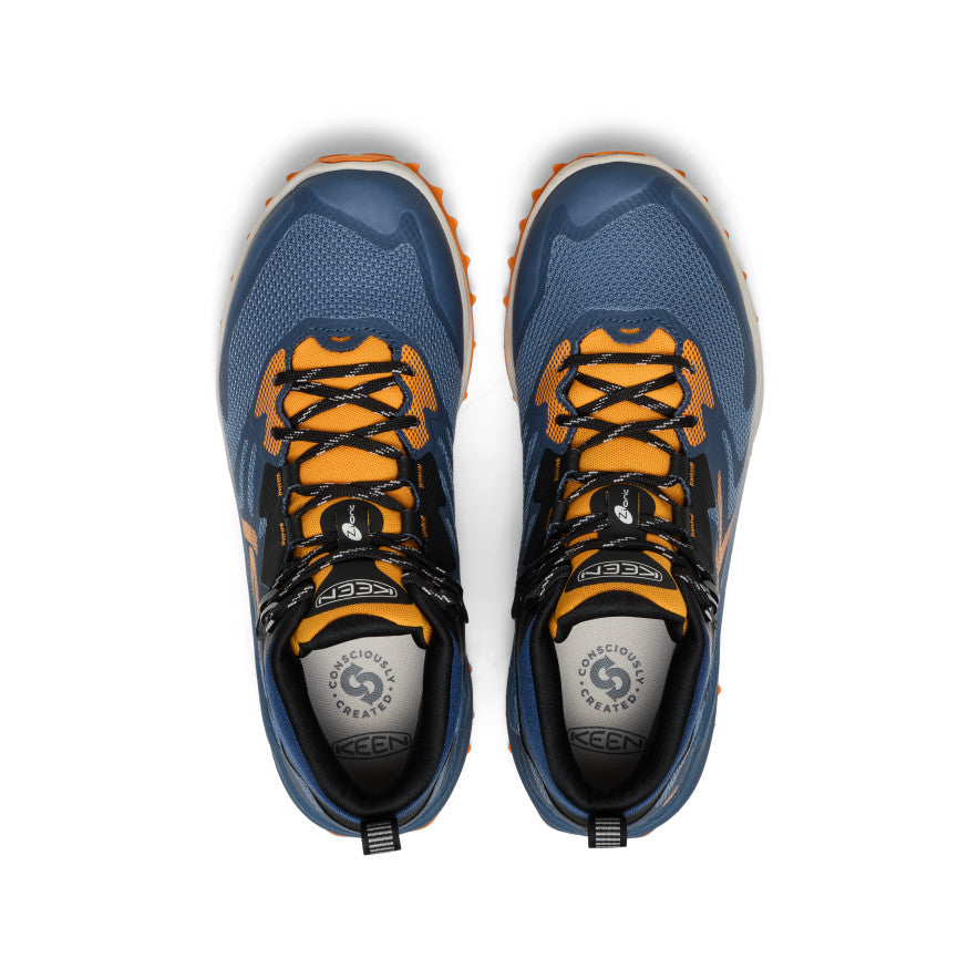 Men's Zionic NXT Waterproof Hiking Boot Naval Academy/Bright Marigold