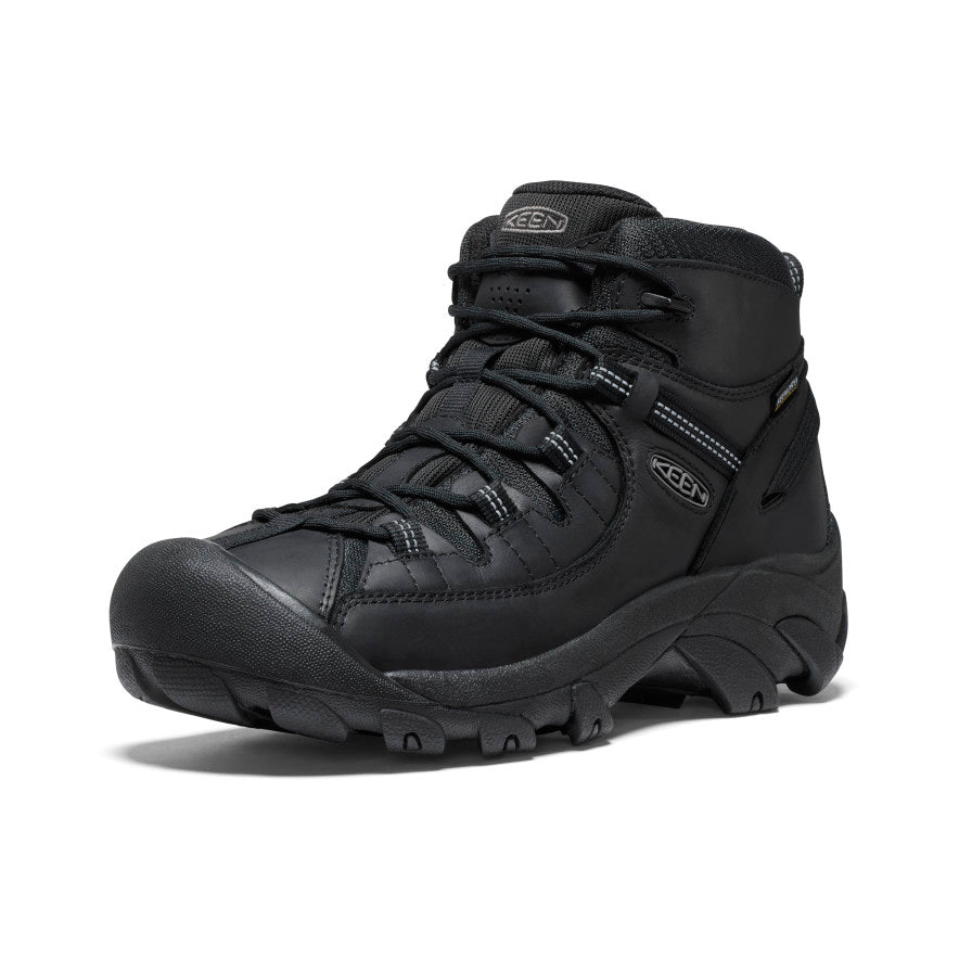 Vyriški neperšlampami žygio batai „Targhee II Mid“ Black/Black
