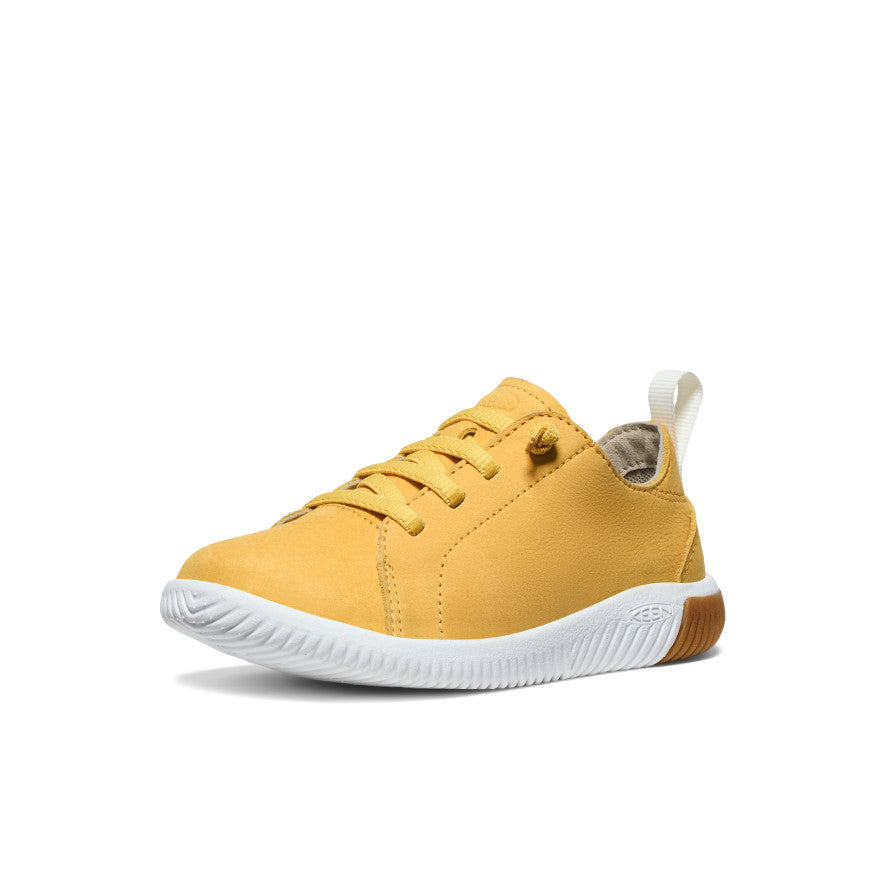 Little Kids' KNX Leather Sneaker Daffodil/Star White