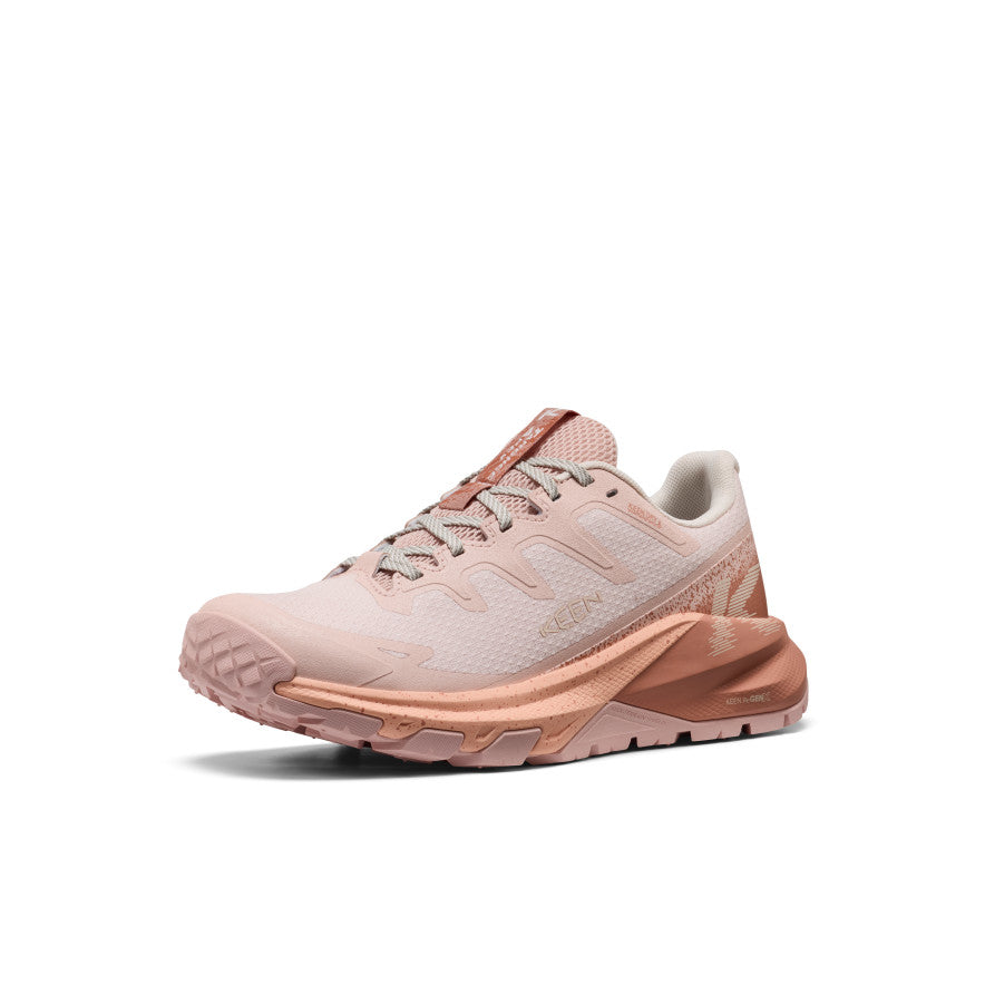 Moteriški vandeniui atsparūs žygio batai „Targhee Apex“ Cameo Rose/Peach Fuzz