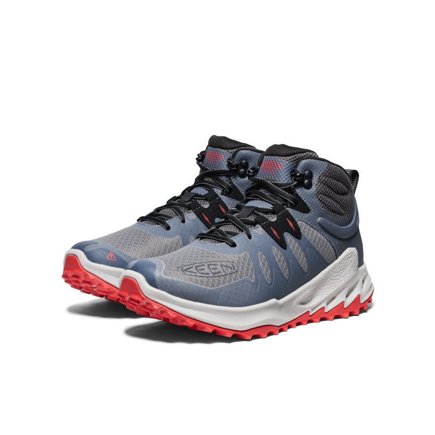 Steel Grey/Poppy Red