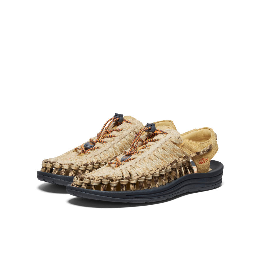 Men's UNEEK Flat Cord Sneaker x SNS New Wheat/Reed Yellow - Image 2