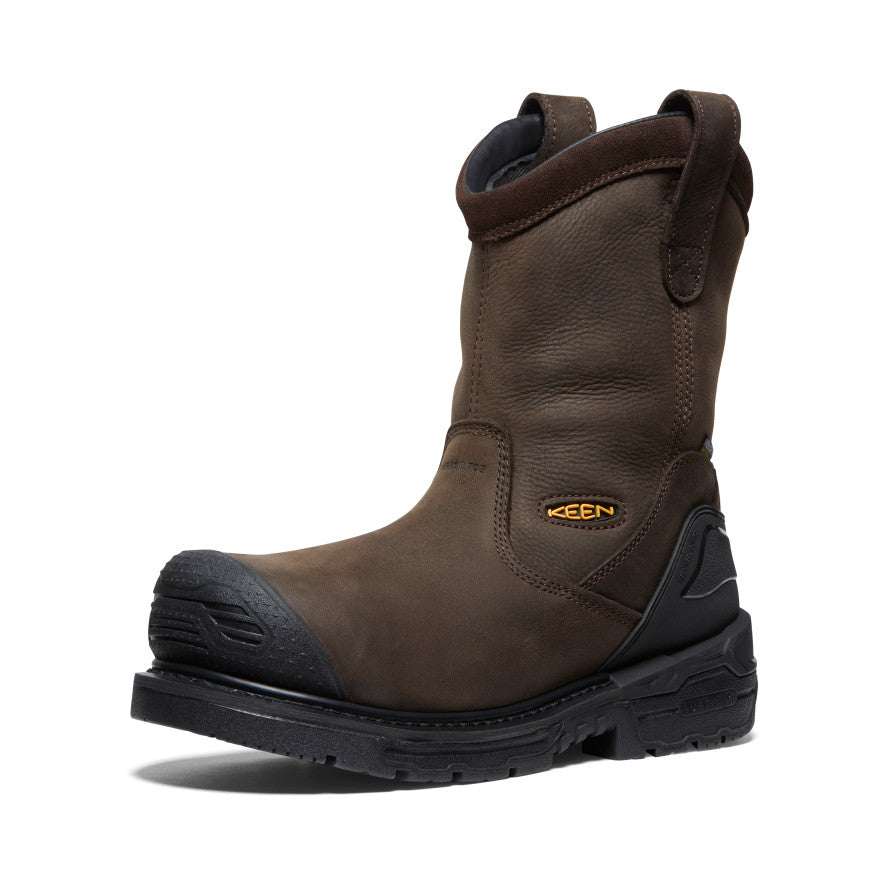 Men's CSA Philadelphia Wellington Waterproof (Carbon Toe) Cascade Brown/Black - Image 3