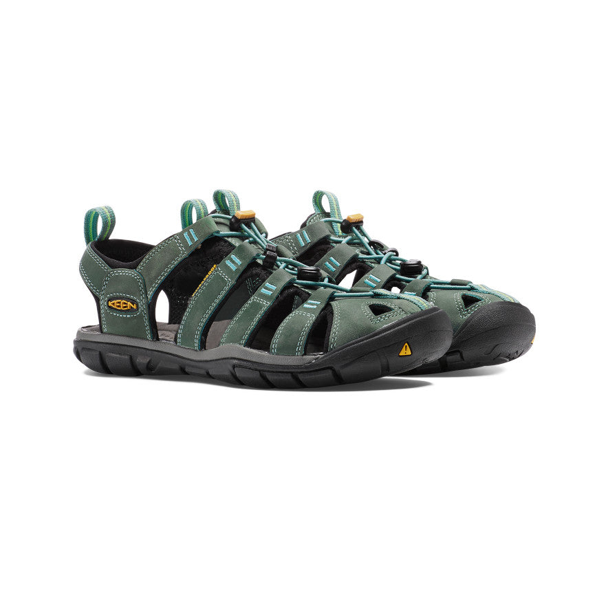 Women's Clearwater Leather CNX Mineral Blue/Yellow - Image 2
