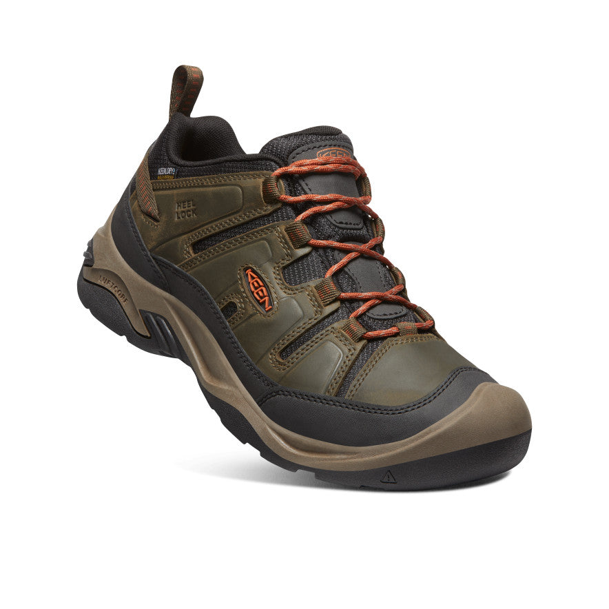 Men's Circadia Waterproof Shoe Black Olive/Potters Clay - Image 3