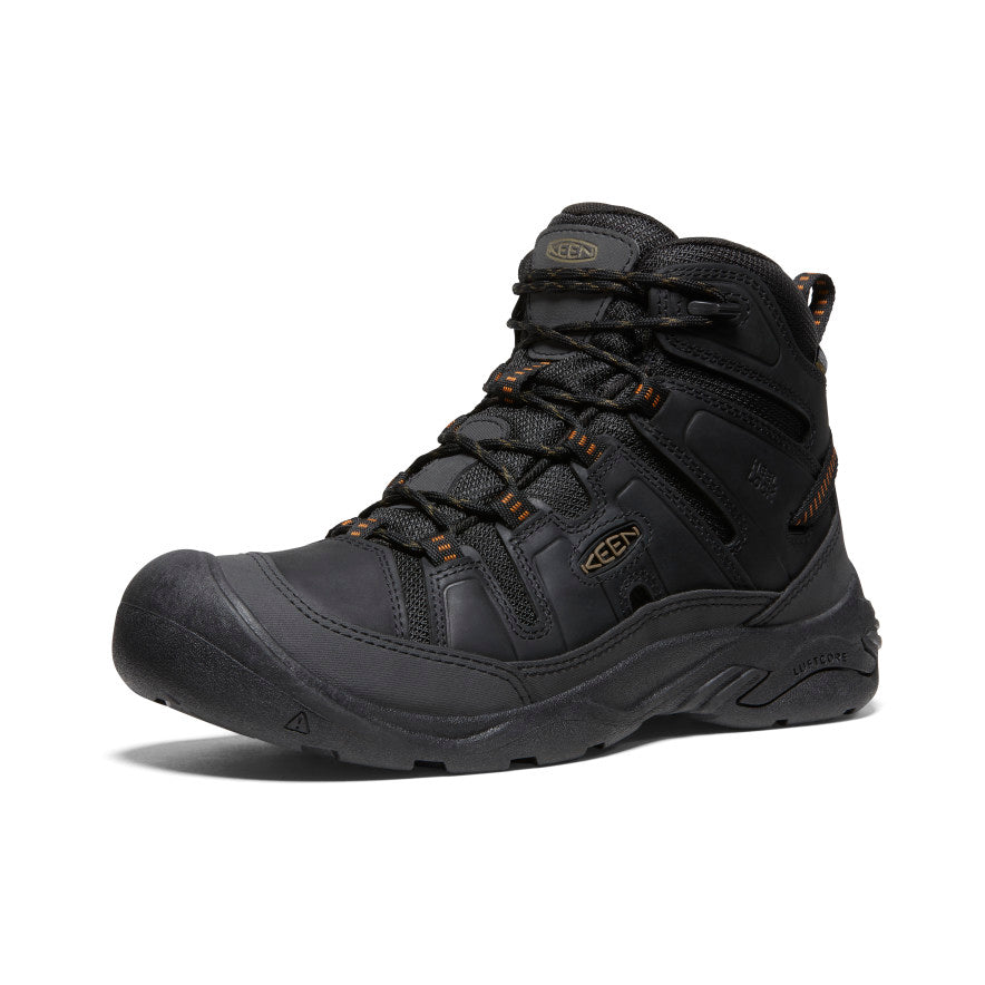 Men's Circadia Waterproof Boot Black/Curry - Image 3