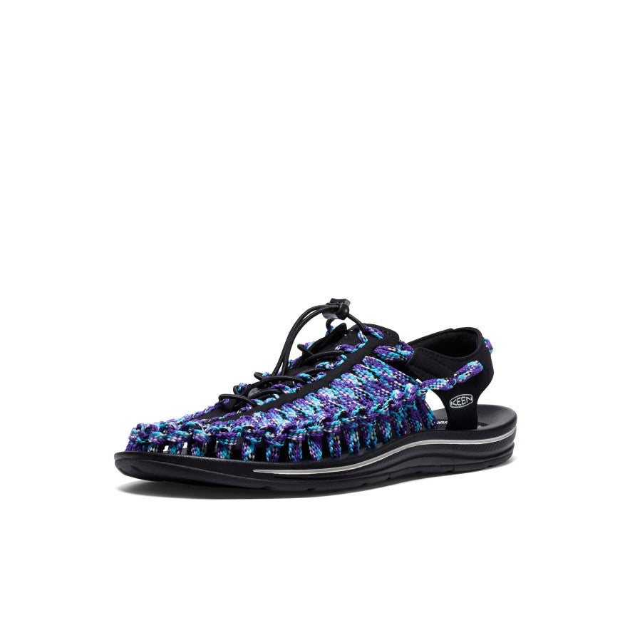 Men's UNEEK Flat Cord Sneaker x Bamboo Shoots Black/Tillandsia Purple - Image 3