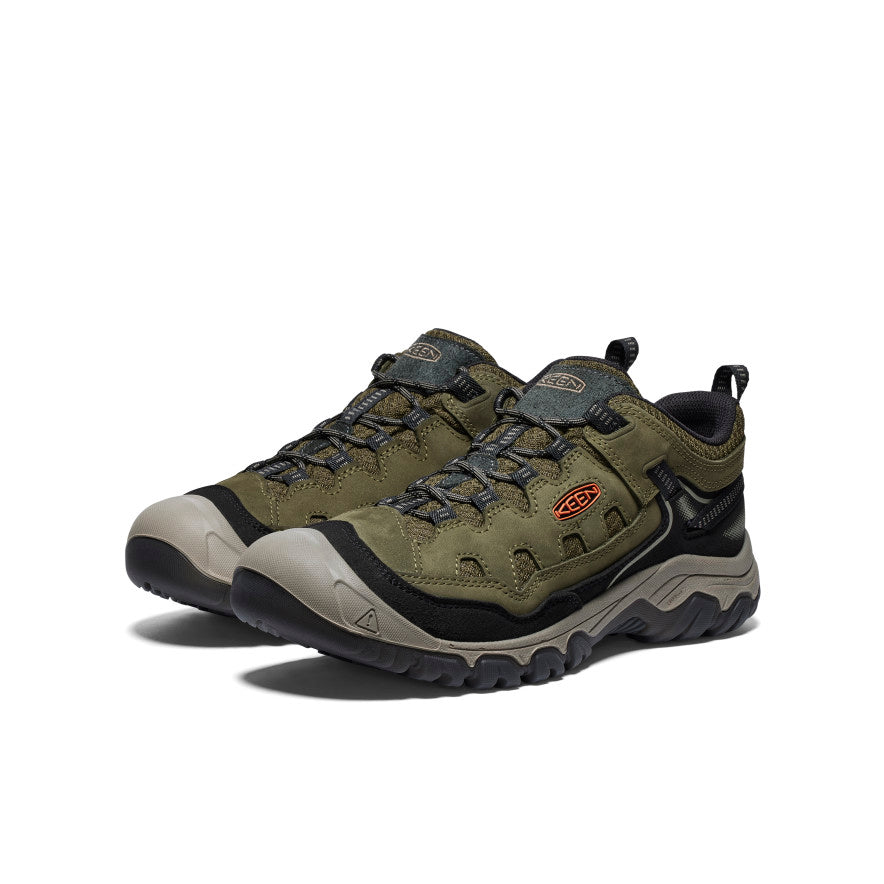 Dark Olive/Gold Flame