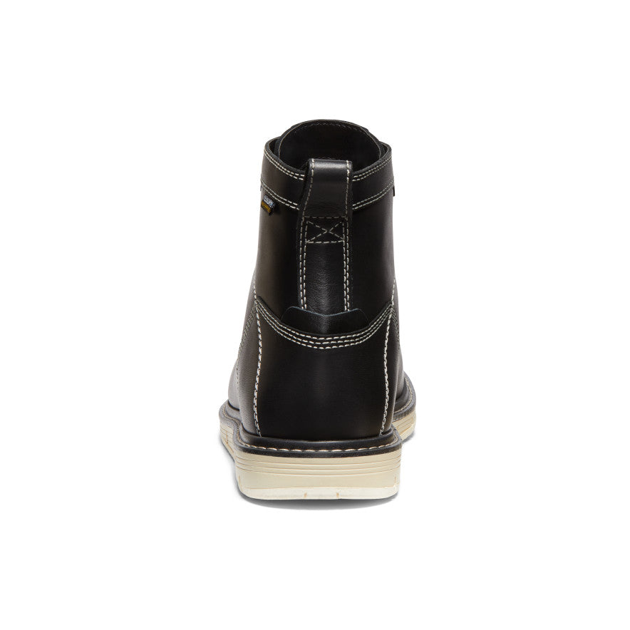 Men's CSA San Jose 6" Waterproof Boot (Aluminum Toe) Black/Off White - Image 5