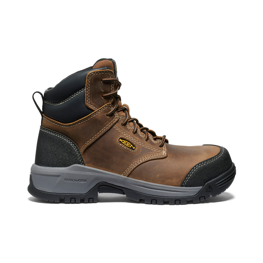 Women's Evanston 6" ESD Boot (Carbon Toe) Bison/Black - Image 1