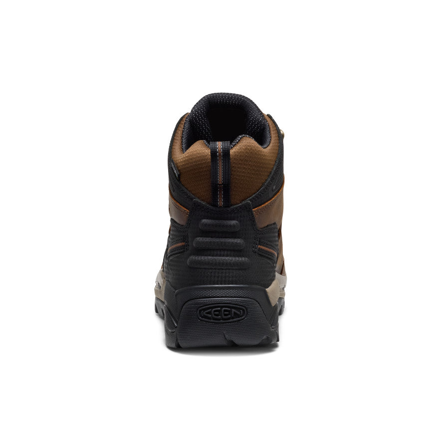 Men's Pittsburgh 6" Waterproof Boot (Steel Toe) Bison/Black