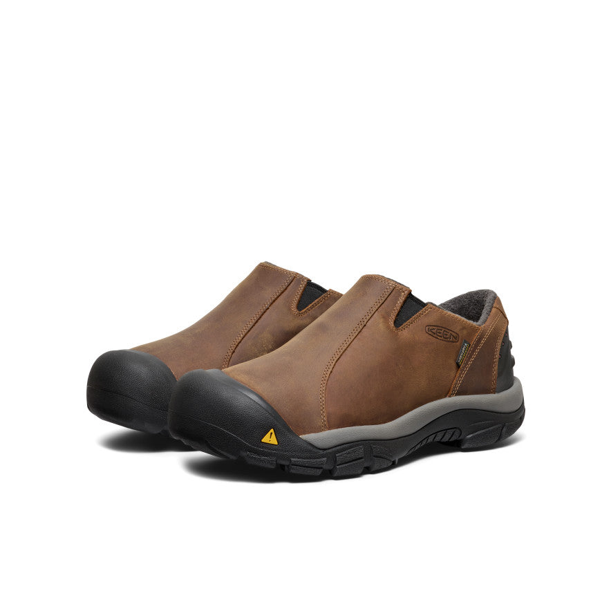 Vyriški vandeniui atsparūs batai „Brixen Wide“ Slate Black/Madder Brown - Paveikslėlis 2