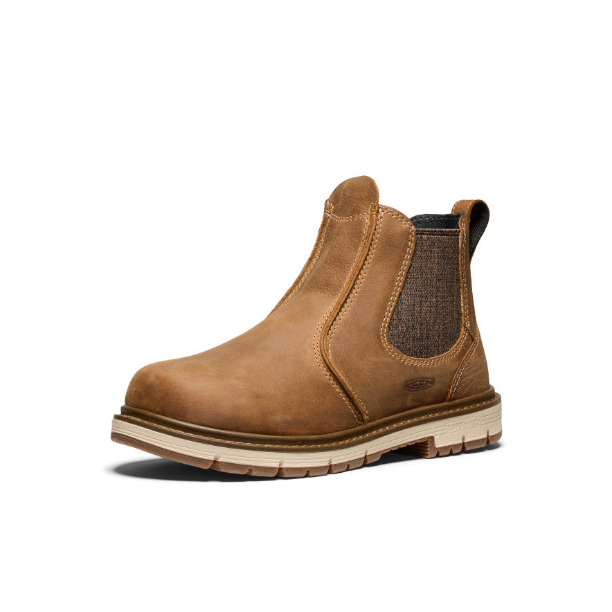 Women's San Jose Chelsea 90° Heel Boot (Soft Toe) Belgian/Gum - Image 3