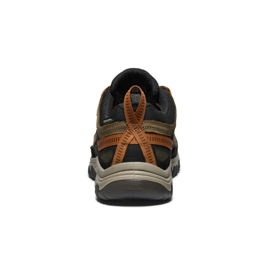 Men's Targhee IV Wide Waterproof Hiking Shoe Sea Turtle/Roasted Pecan