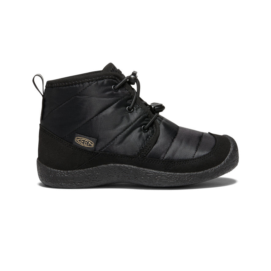 Big Kids' Howser II Waterproof Chukka Black/Black