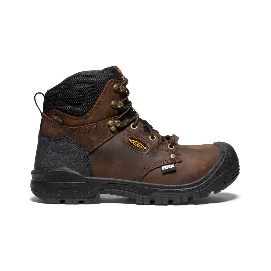 Men's Independence 6" Insulated Waterproof Boot (Carbon Toe) Dark Earth/Black - Image 1