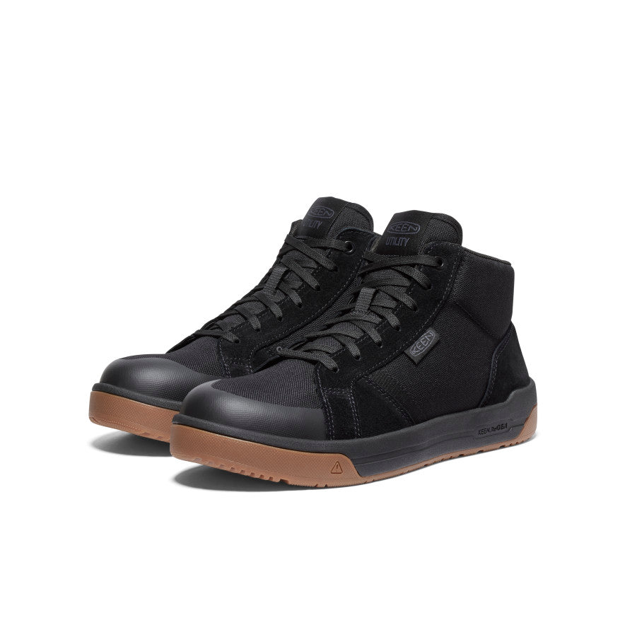 Vyriškas Kentono pusbačių darbo batas (anglies pluošto pirštų apsauga) Black/Gum - Paveikslėlis 2