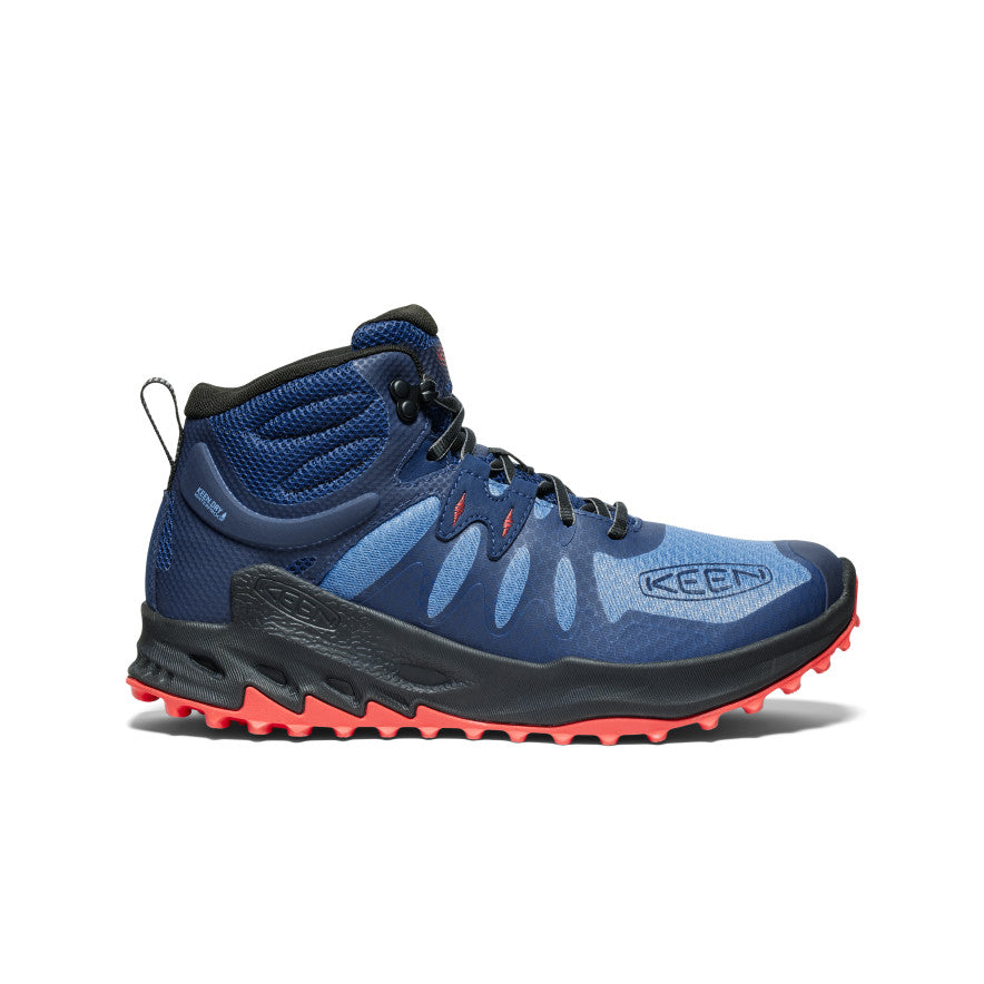 Men's Zionic Waterproof Hiking Boot Coronet Blue/Poppy Red
