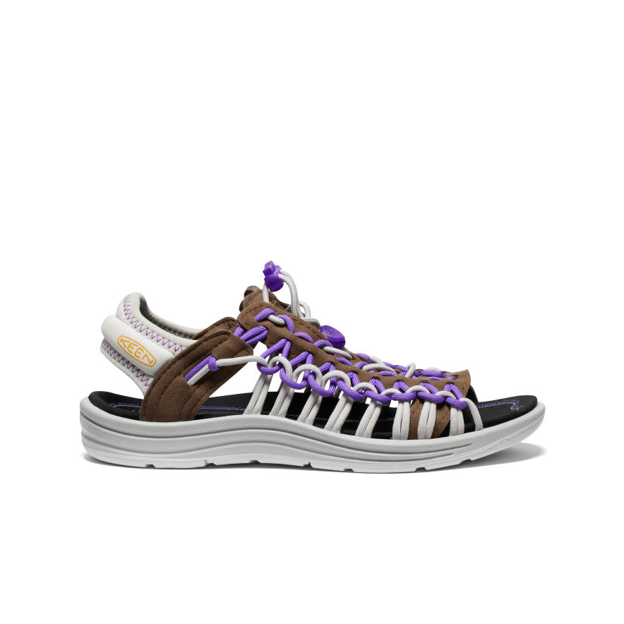 Women's UNEEK II Open Toe x emmi Dark Earth/Tillandsia Purple - Image 1