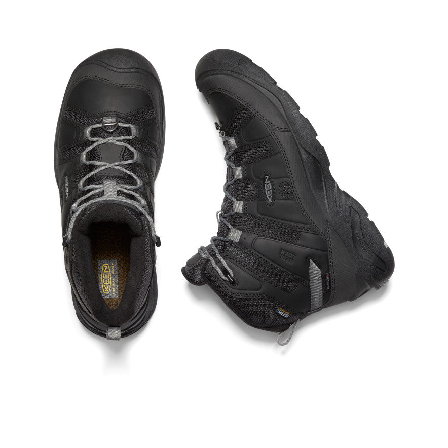 Men's Circadia Polar Waterproof Boot Black/Steel Grey - Image 4
