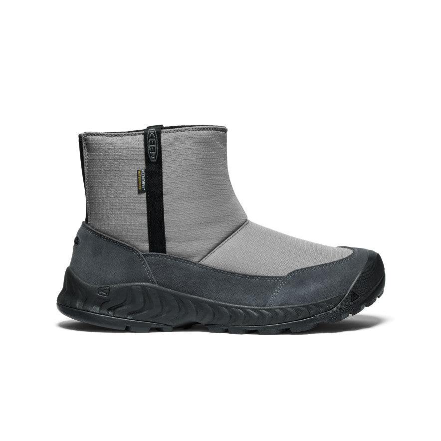 Vyriška neperšlampama žieminė striukė „Hood NXIS“ su gobtuvu, užvelkama per galvą Steel Grey/Magnet