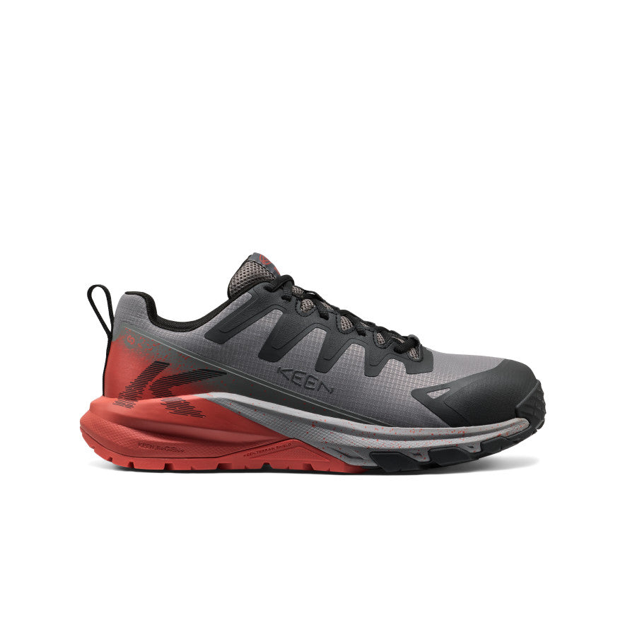 Men's Targhee Blur Work Shoe (Carbon Toe) Steel Grey/Black - Image 1