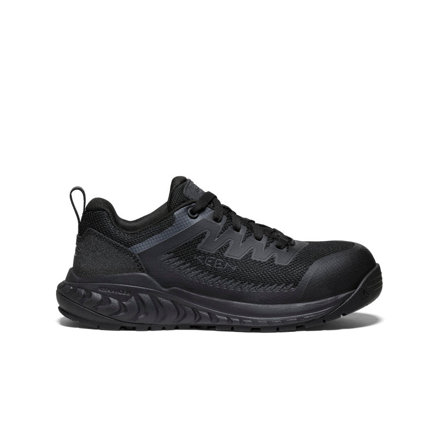 Moteriški Arvada darbo sportbačiai (anglies pluošto pirštų apsauga) Black/Black