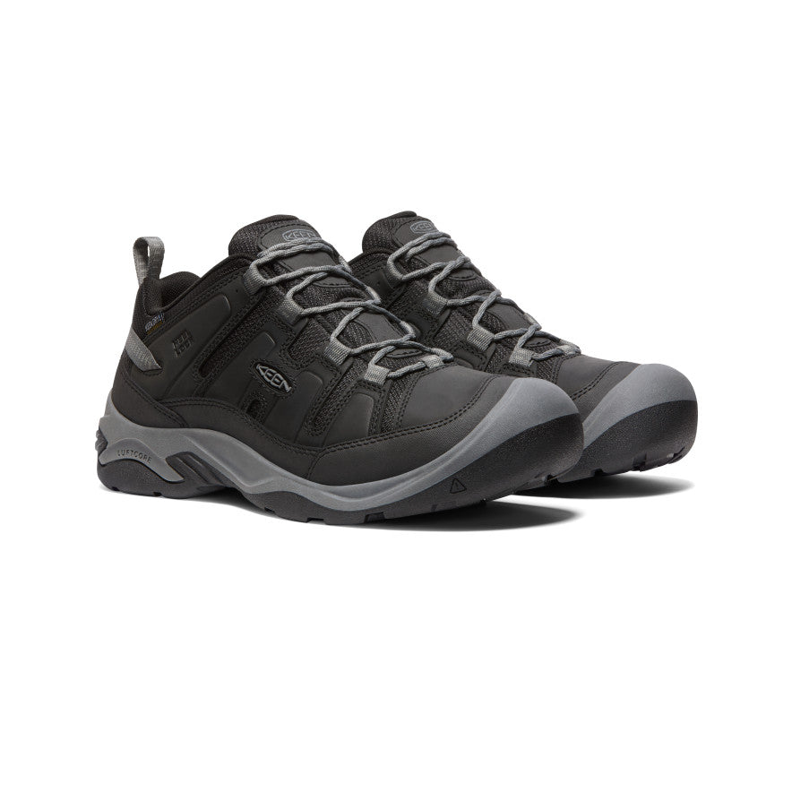 Men's Circadia Waterproof Shoe Black/Steel Grey