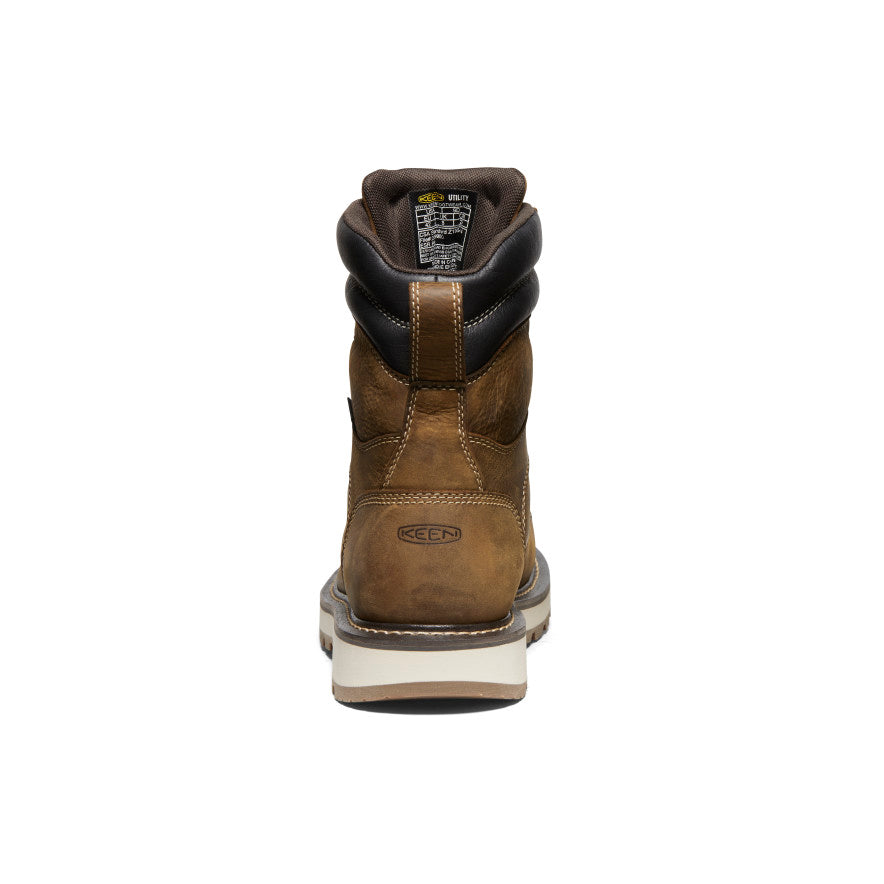 Men's CSA Cincinnati 8" Waterproof 90° Heel Boot (Carbon Toe) Belgian/Sandshell - Image 5