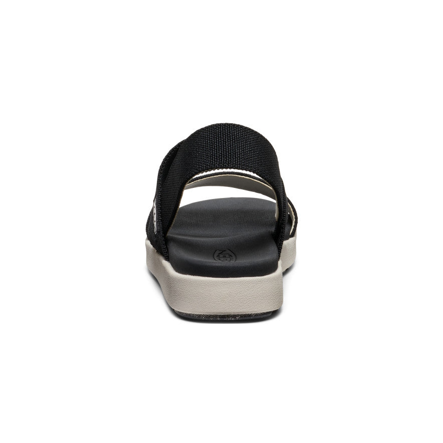 Moteriškos „Elle Backstrap Sandal Wide“ basutės Black