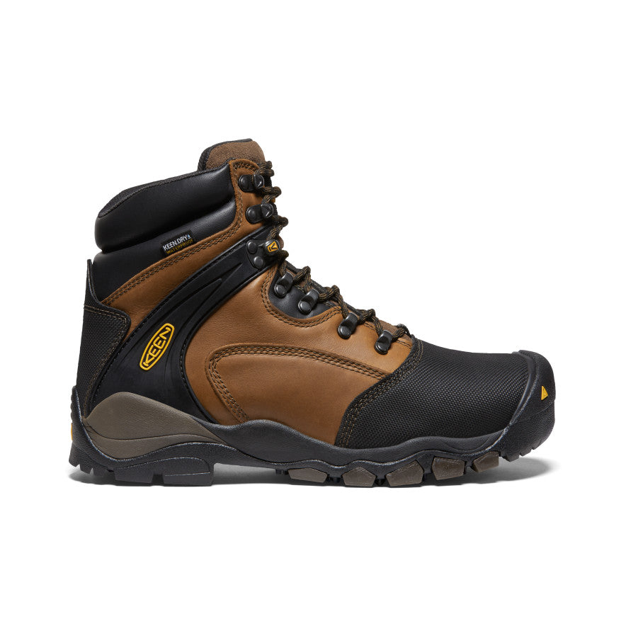 Men's Louisville 6" MET Waterproof Boot (Steel Toe) Slate Black - Image 1