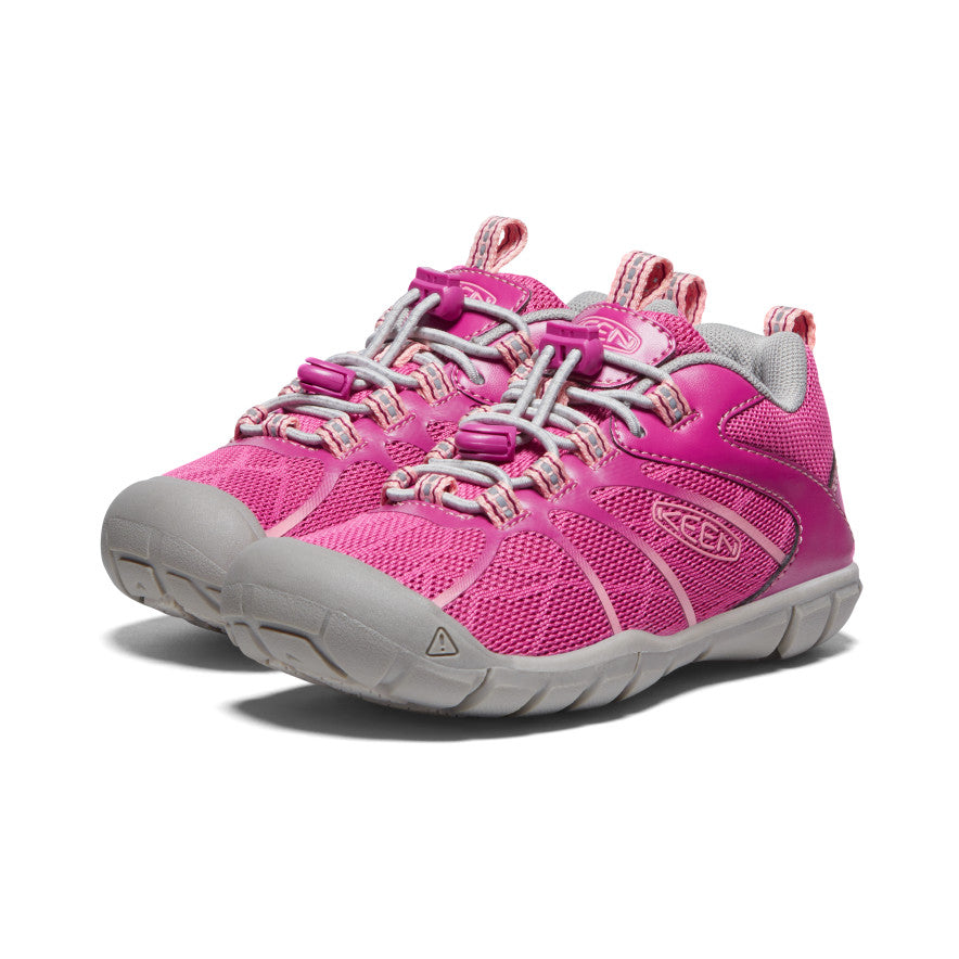 Mažųjų vaikiškų batų „Chandler 2 CNX“ sportbačiai Festival Fuchsia/Ibis Rose
