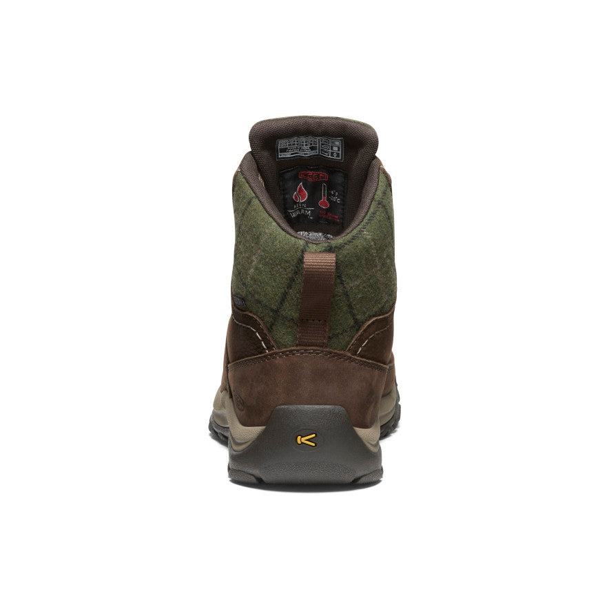Women's Kaci III Winter Waterproof Boot Dark Earth/Green Plaid - Image 5