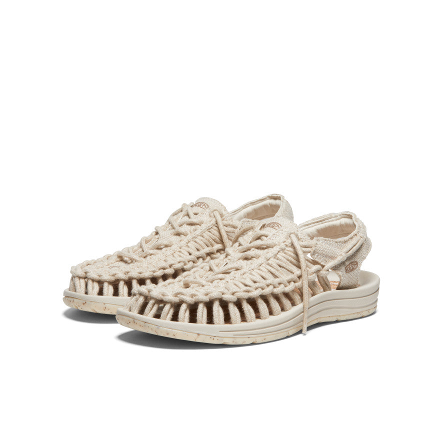 Women's UNEEK Canvas Skall Studio Sneaker Natural/Birch - Image 2
