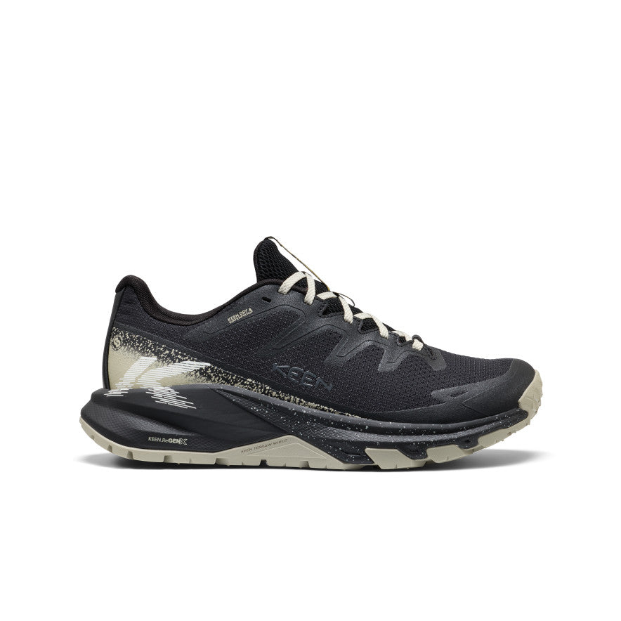 Men's Targhee Apex Wide Waterproof Hiking Shoe Black/Abbey Stone - Image 1