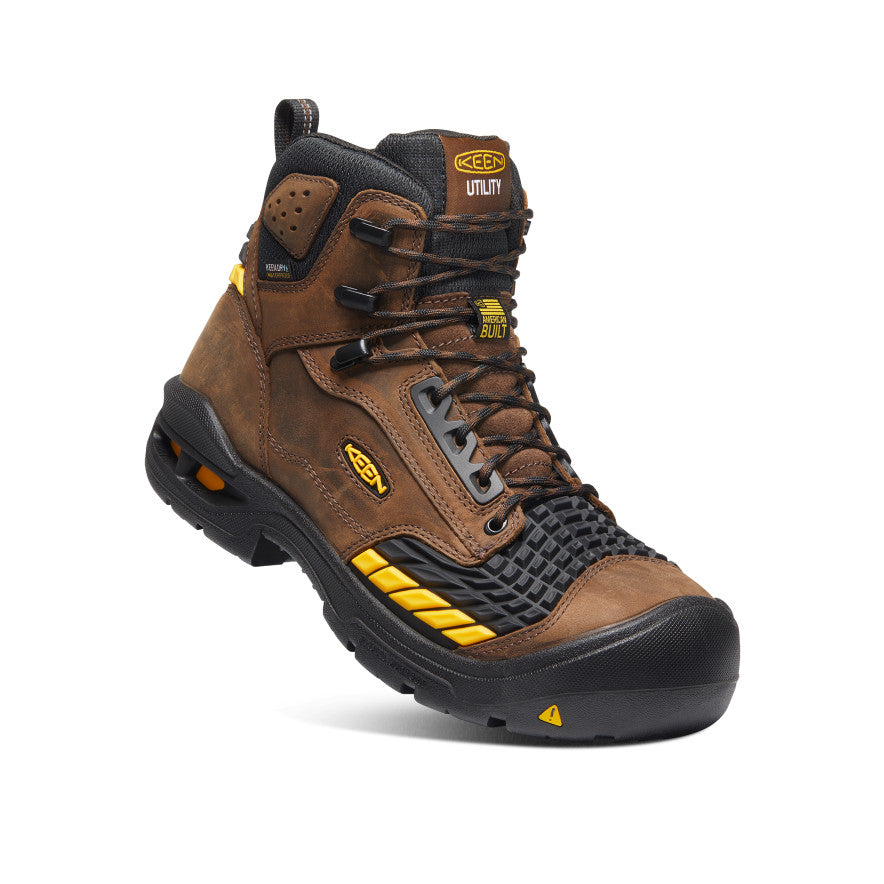 Vyriški Troy 6" vandeniui atsparūs batai (anglies pluošto noselė) Dark Earth/Black - Paveikslėlis 3