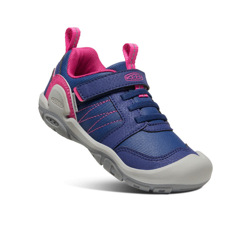 Little Kids' Knotch Peak Sneaker Blue Depths/Pink Peacock - Image 3