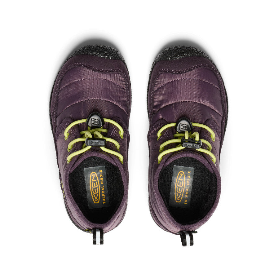 Little Kids' Howser II Waterproof Chukka Plum Perfect/Daiquiri Green