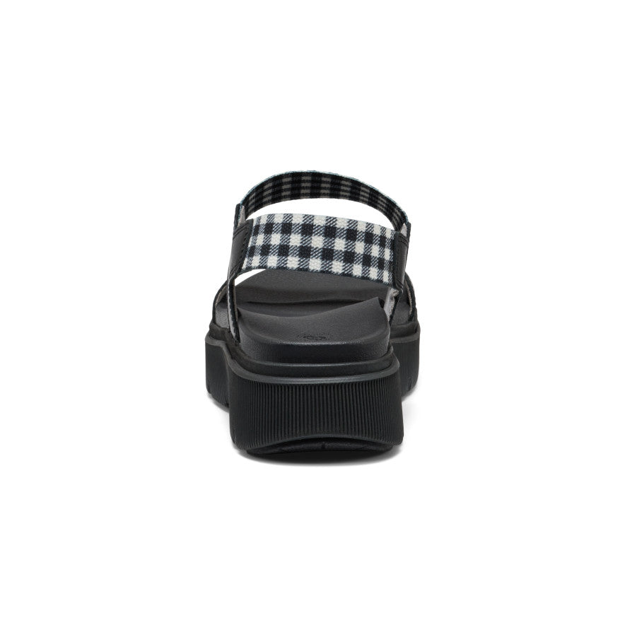 Moteriškos basutės su dirželiu per kulną „Elle Mila“ Black/Multi Black