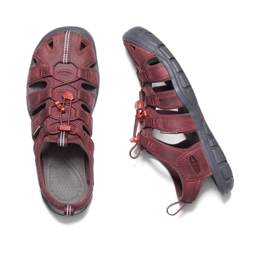 Women's Clearwater Leather CNX Wine/Red Dahlia